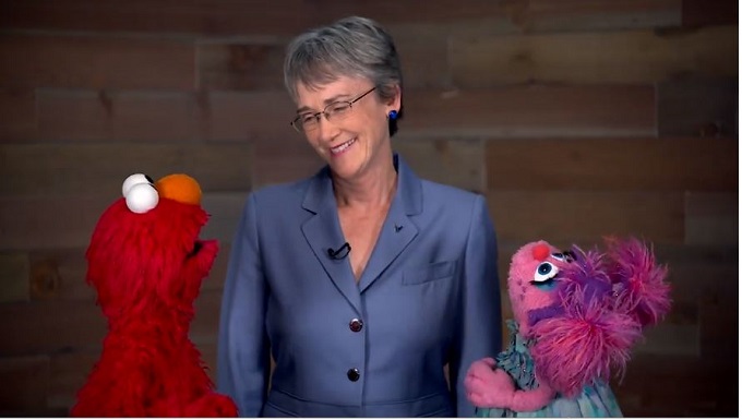 Elmo, meet ‘Dr. Heather’
